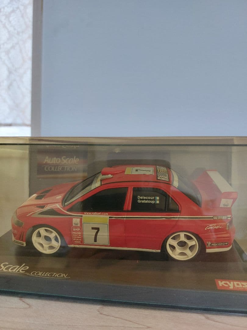 京商　オートスケールコレクション　三菱ランサー　エボリューション　Ⅶ　WRC