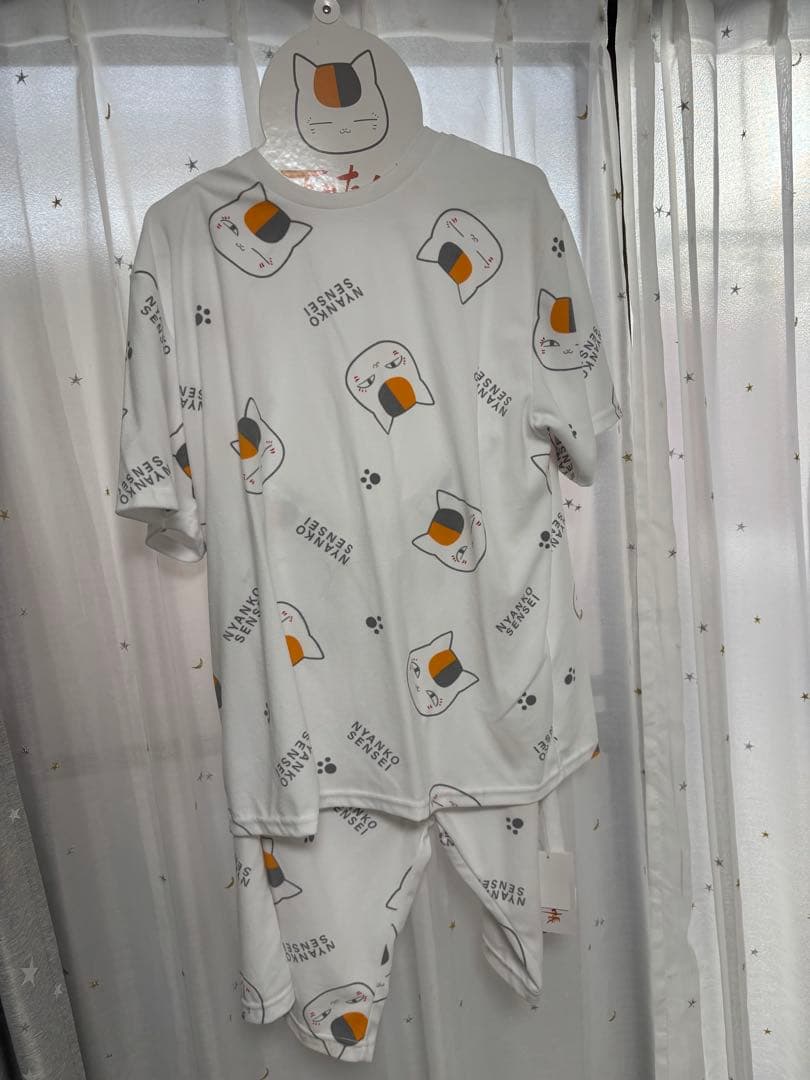 夏目友人帳　総柄パイル上下セット