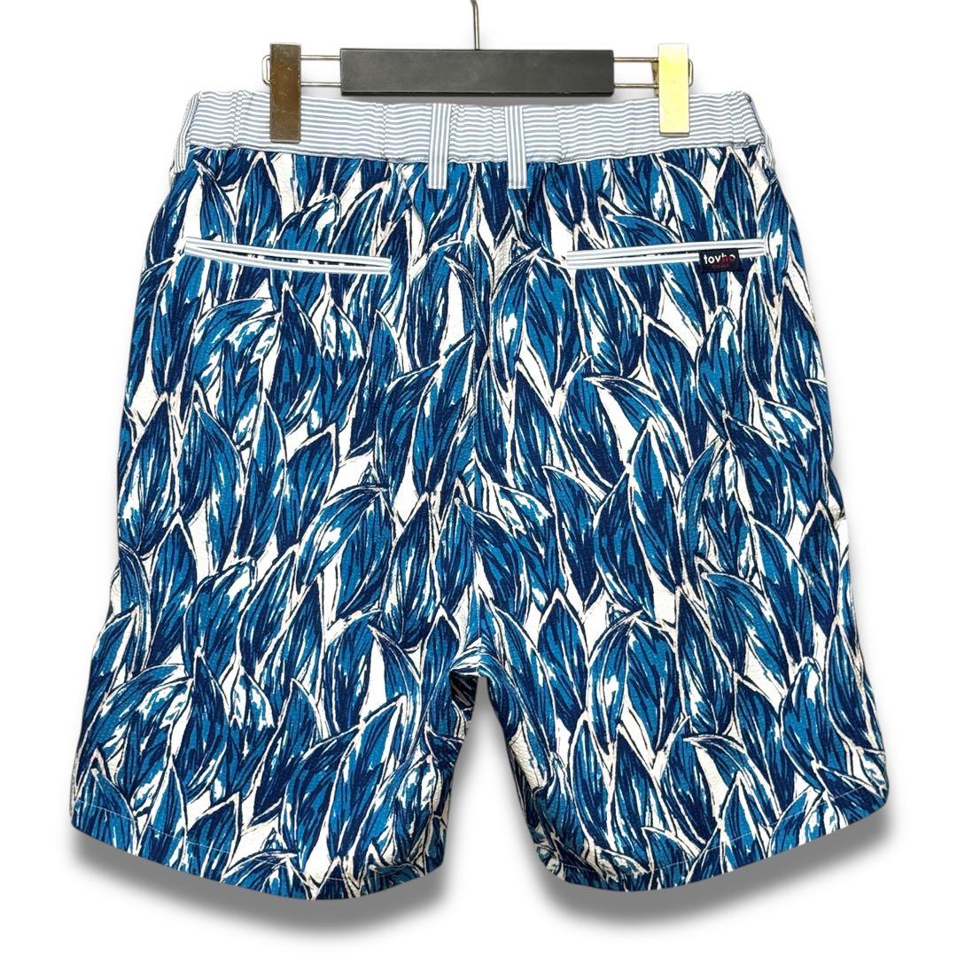 tovho トヴホ リーフ PT シャツ ショート パンツ セットアップ ゴルフ