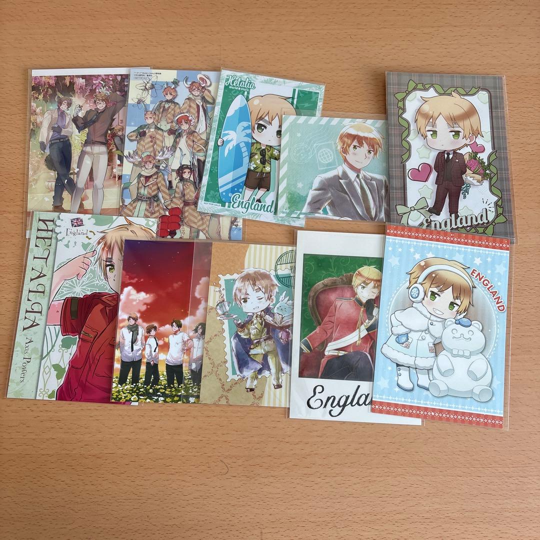 ヘタリア　紙類　イギリスまとめ