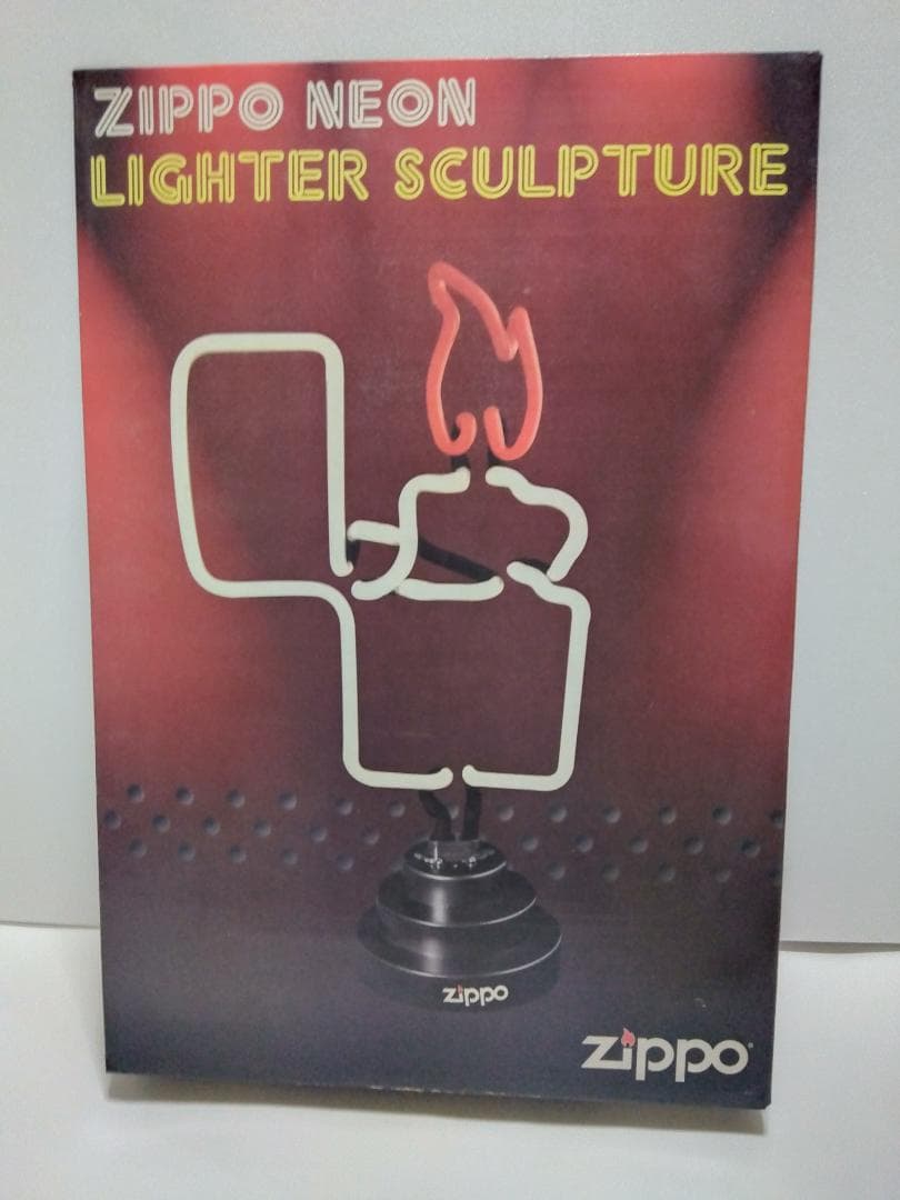 ZIPPO　ジッポー　ネオン　　　　　　　　　　ライター　スカルプチュア　未使用