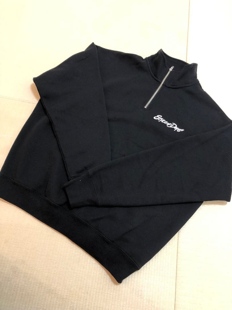美品 deps HALF ZIP SWEAT ブラック Lサイズ