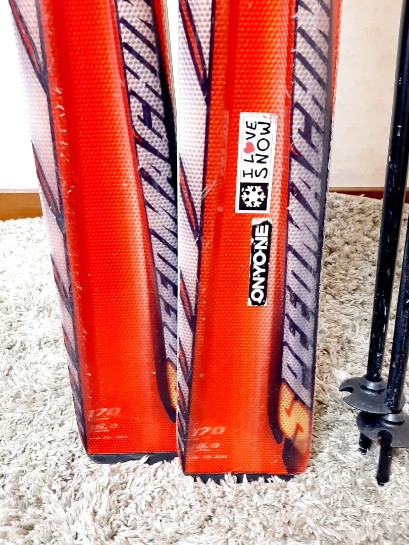 Nordica スキーセット　ストック付き！！！　ノルディカ　スキー