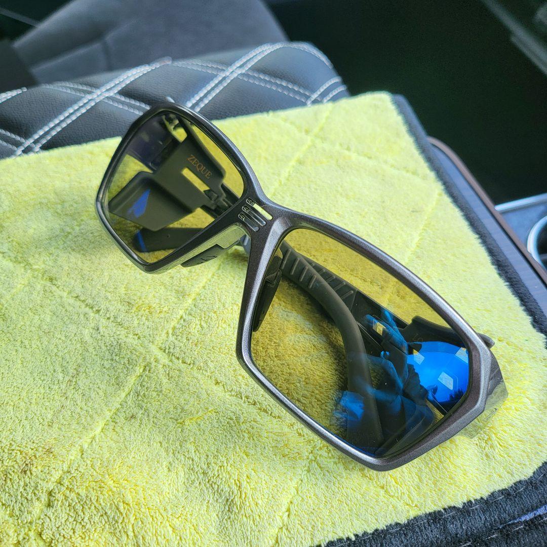 最終値下げ❗ゼクーLOOFルーフF-2043トゥルービュースポーツ/ブルーミラー