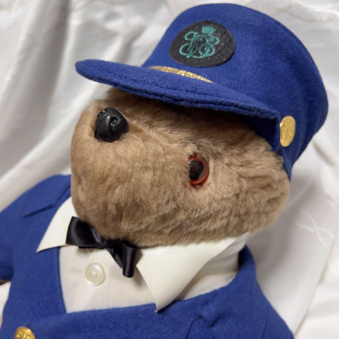 オリエント急行 テディベア 希少 赤目 オリエントエクスプレス ヴィンテージ