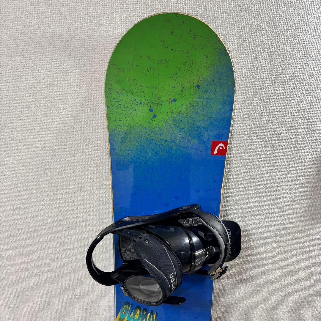 【Wax掛け後に発送】HEAD ボード153cm BURTON ボードセット