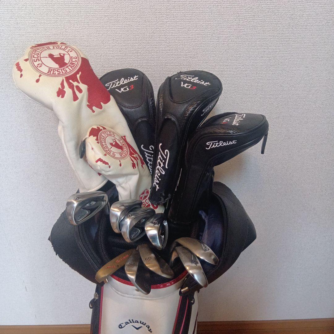 ゴルフクラブセット　タイトリスト