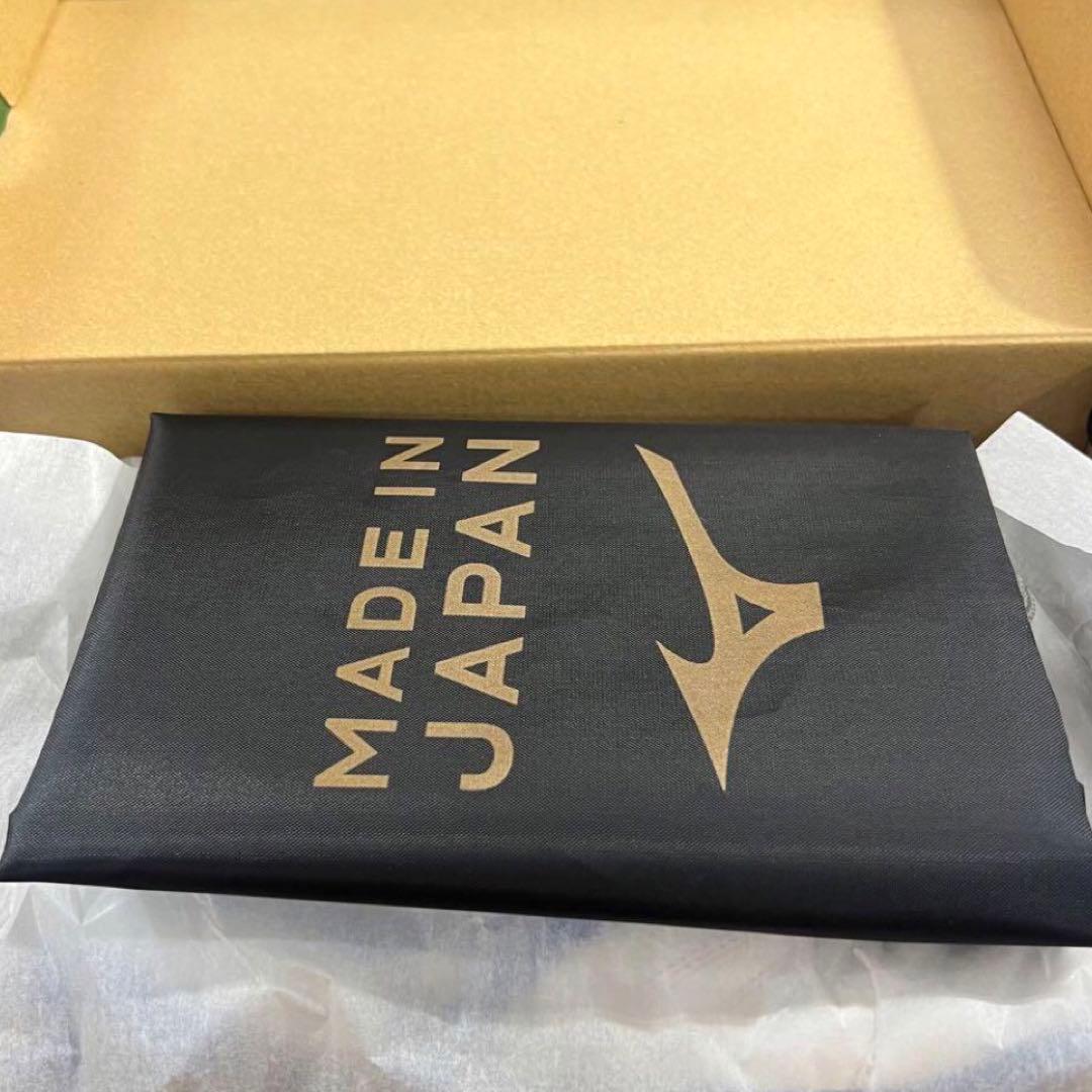 新品ミズノモレリア NEO 4 β JAPAN(ホワイト×ブルー) 26.5