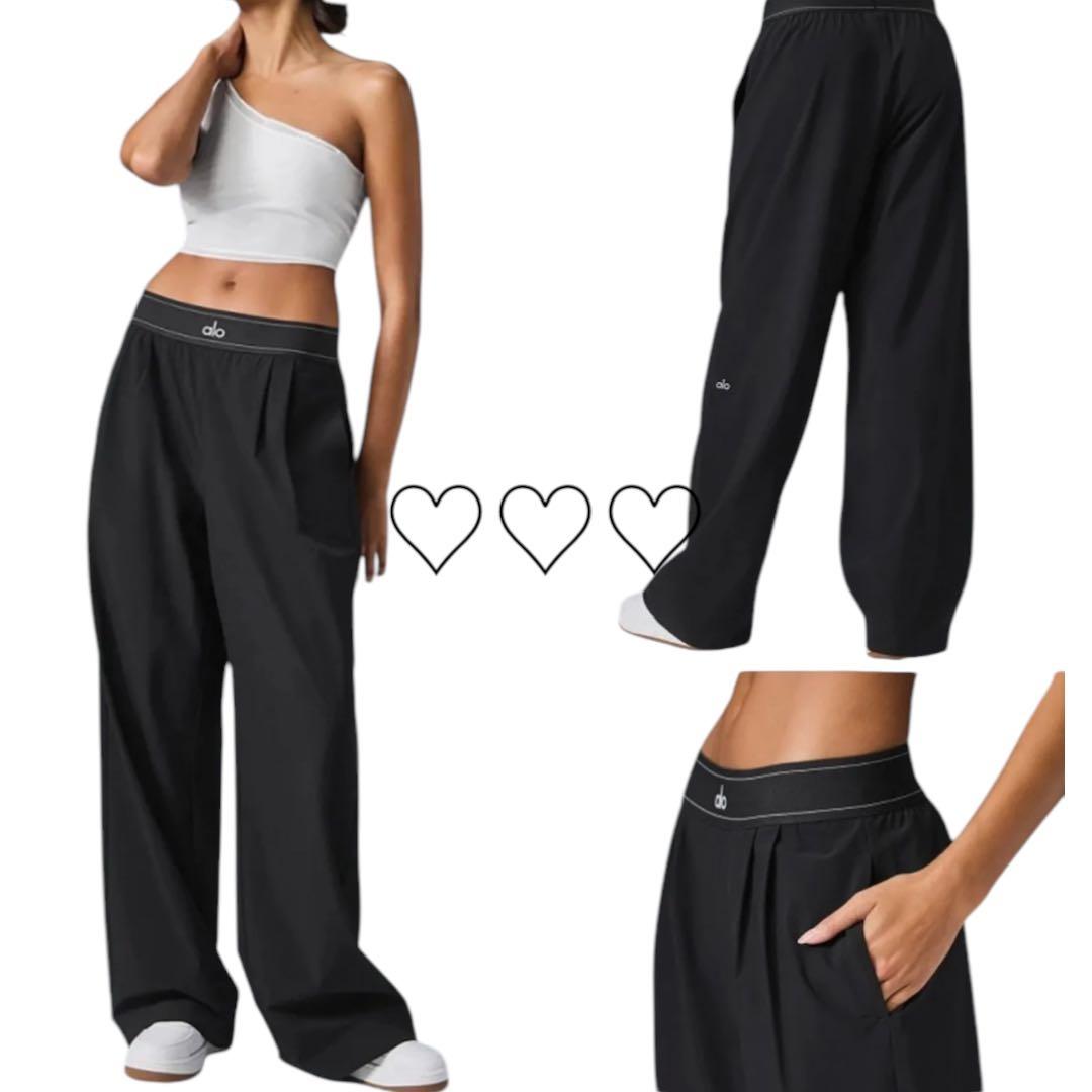 Alo Yoga パンツ ボトム スーツアップ トラウザー　アローヨガ　Mサイズ