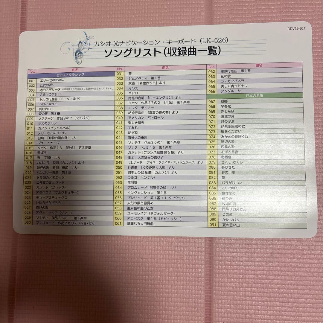 CASIO 61鍵キーボード