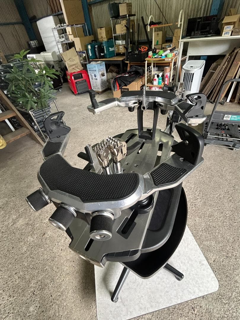 【美品・米国購入】GAMMA 5003 ストリングマシン 6点支持 ガット張り機