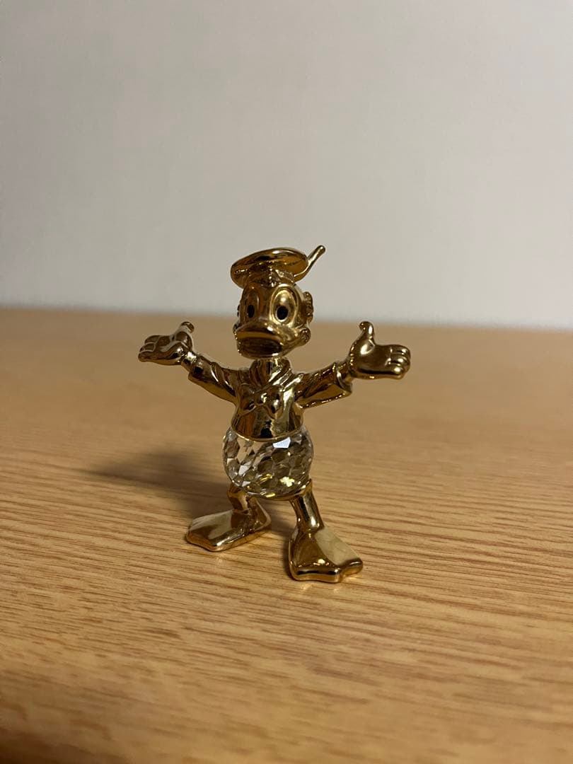ディズニー　ドナルド　Gold Collectionクリスタルフィギュア