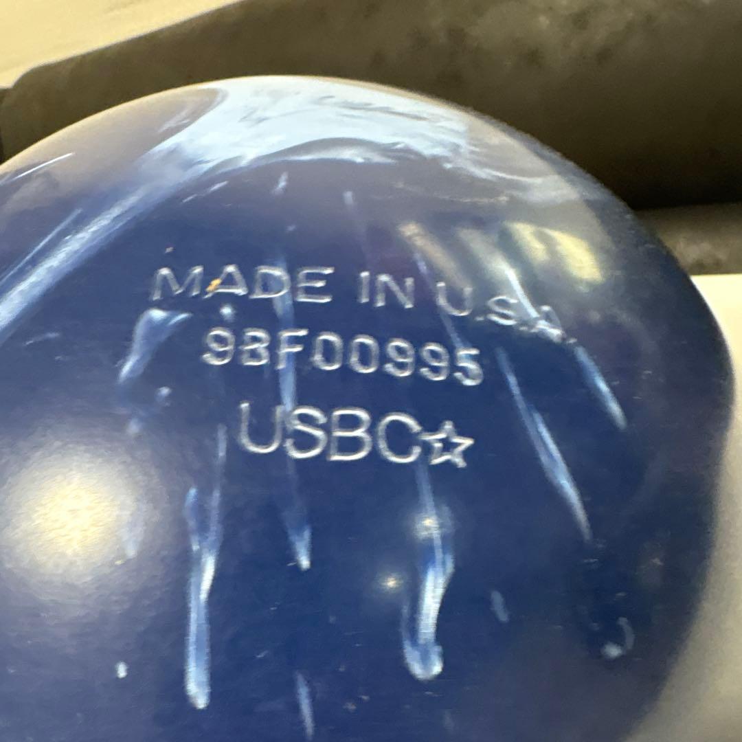 未使用　ボウリング　球　15ポンド　詳細不明　ボーリング　未加工 グローバル