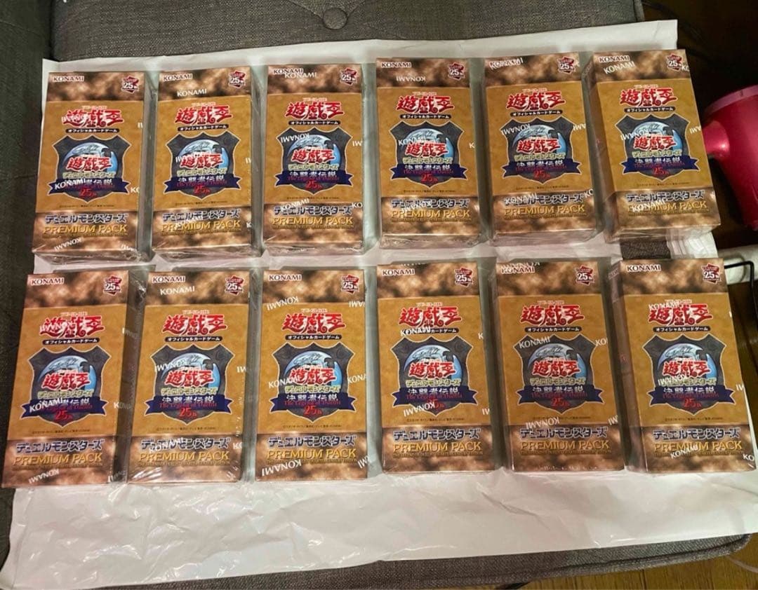 【遊戯王カード】プレミアムパック　決闘者伝説 12BOX