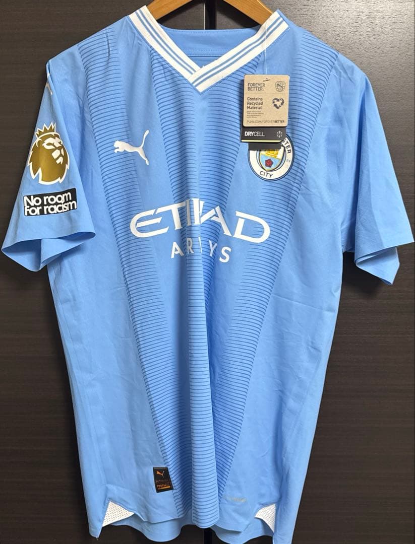 マンチェスターシティ　23/24 ホーム　オーセンティック　デブライネ　正規品
