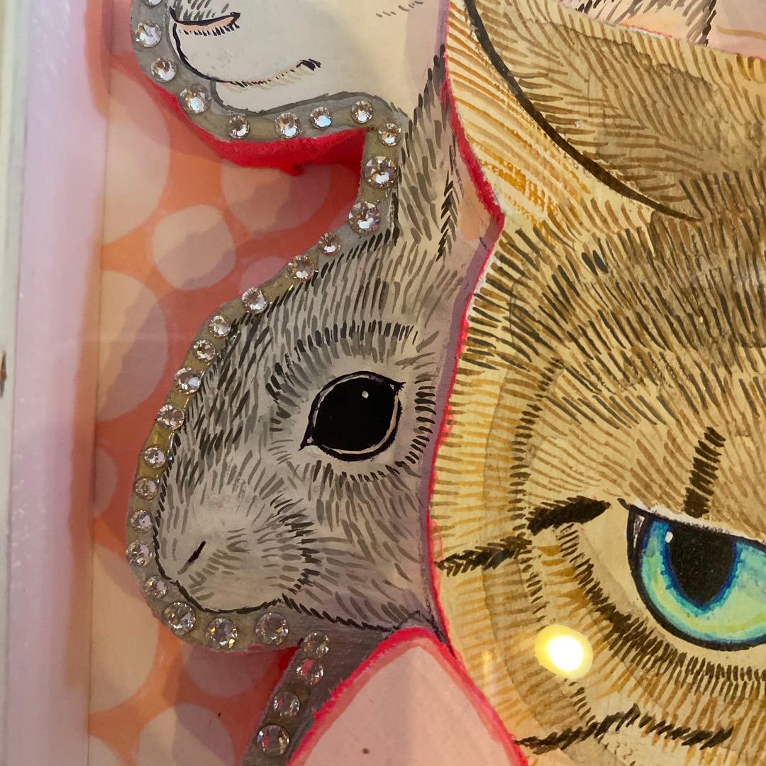 金田花季　原画　「ねことどうぶつ」