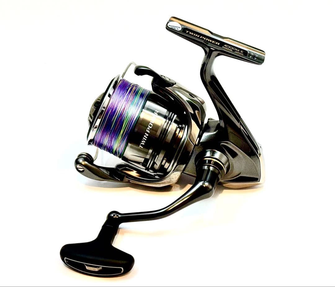 シマノ 24ツインパワー 4000M 新品PEライン付き