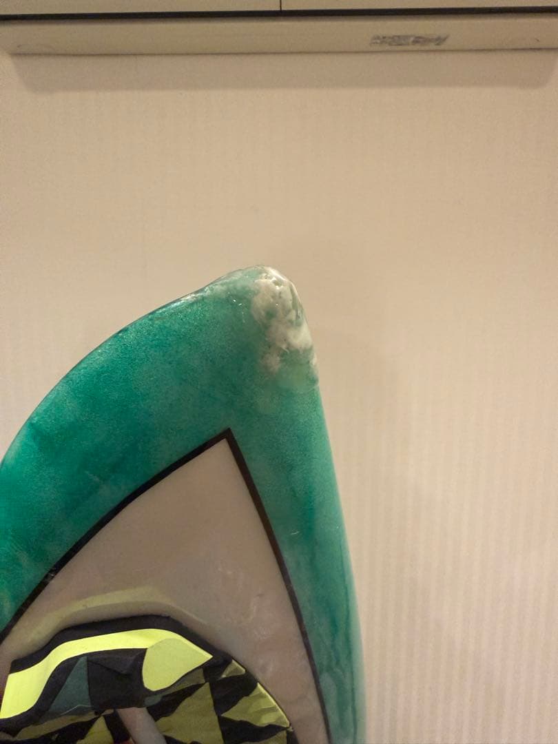 ショートボード グラデーショングリーン 3フィン