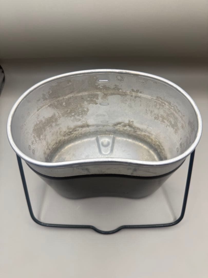 【美品】【レア】ドイツ軍 アルミ飯盒 OSIM75 メスキット　はんごうキャンプ