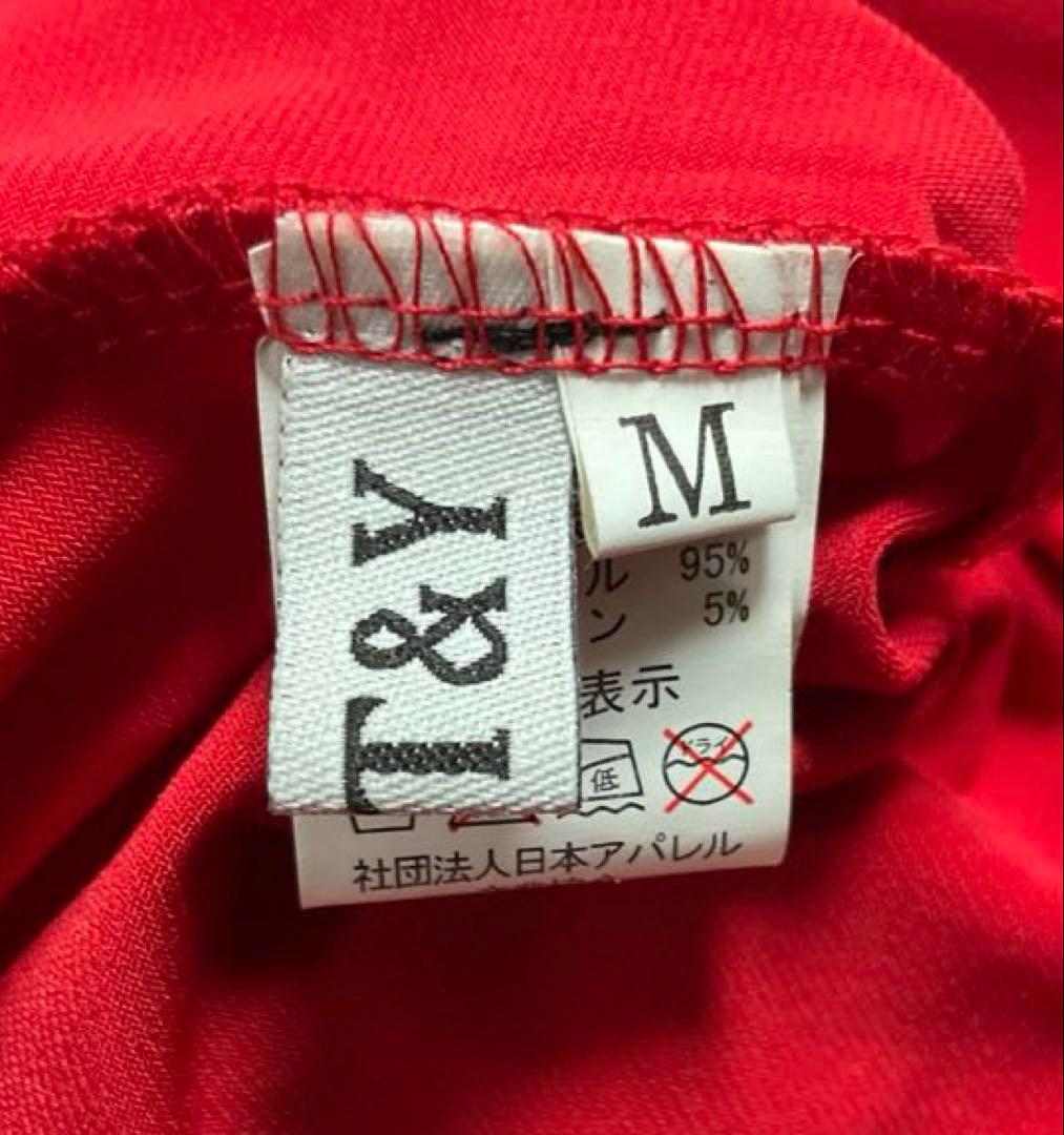 再値下げ‼️社交ダンス　カラオケ　赤黒　Mサイズ〜Ｌサイズ