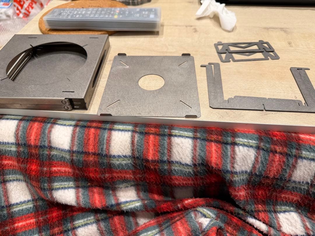 N-PROJECT OD缶専用フルチタン遮熱テーブル