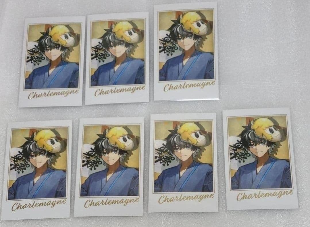 FGO　缶バッジ　ポートレイト　シャルルマーニュ