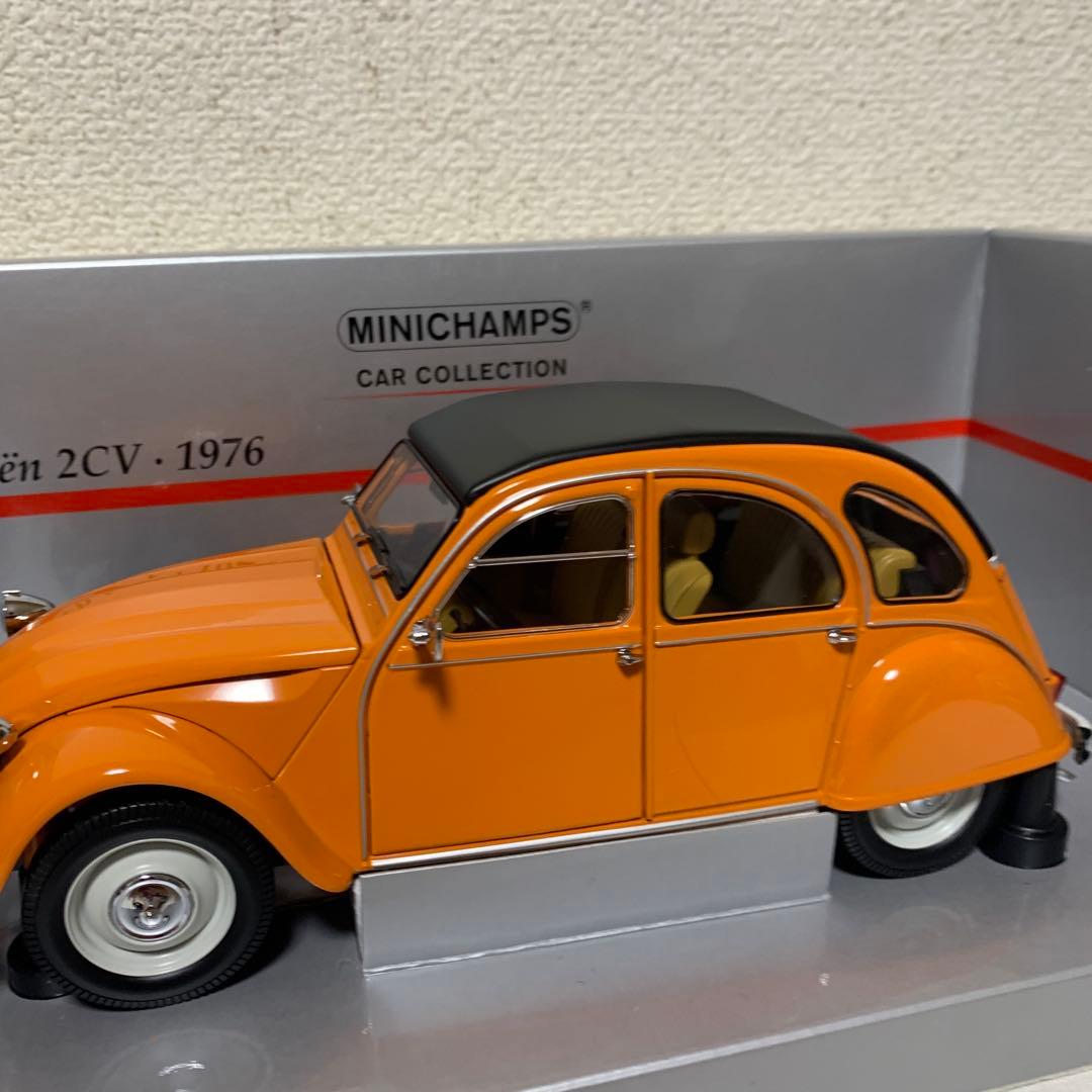 MINICHAMPS Citroën 2CV 1976 オレンジ