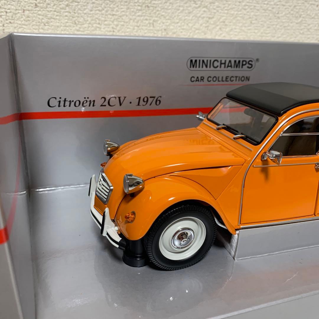 MINICHAMPS Citroën 2CV 1976 オレンジ