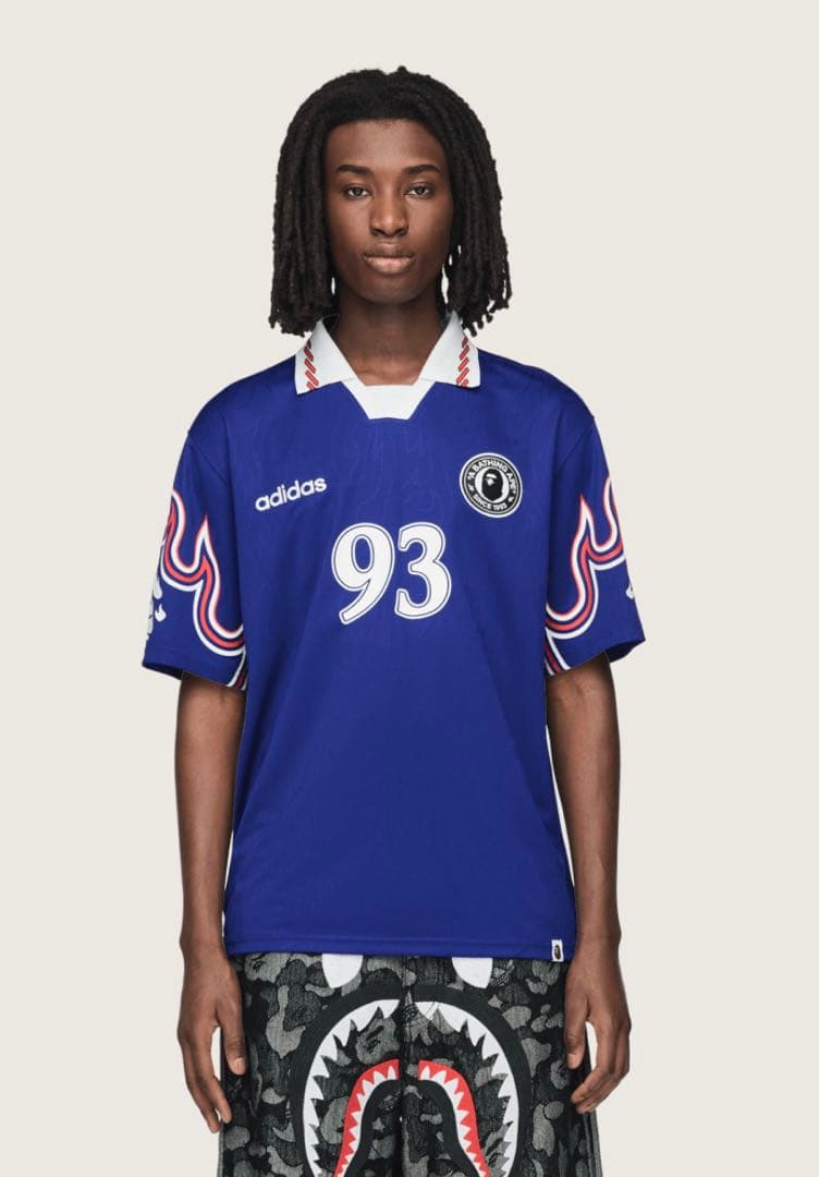 ウェア A BATHING APE x adidas Flame Jersey XL