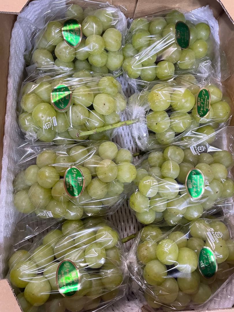 ⑨【岡山県産】瀬戸ジャイアンツ　7〜12房　約5キロ