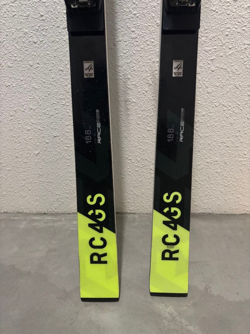 スキー FISCHER RC4 GS 188 R30