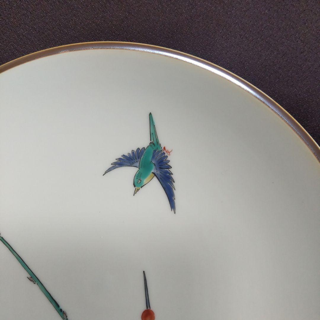 柿右衛門 濁手 本人作 花鳥文