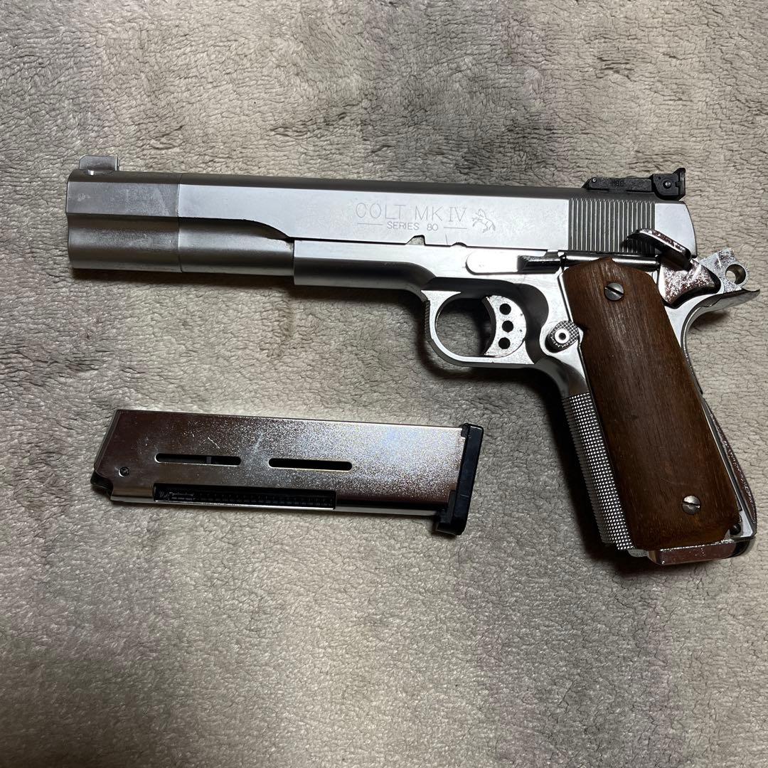 MGCガスガン コルトMK IV SERIES 80ウッドグリップ