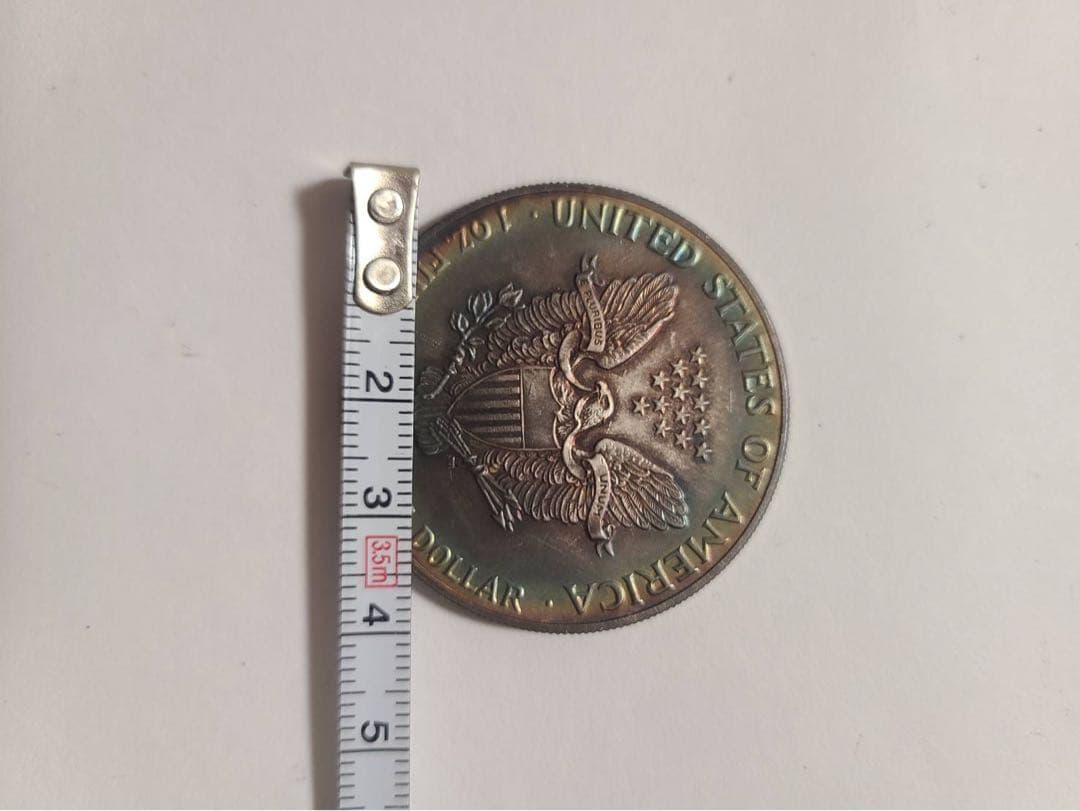 1991レインボートーンシルバーアメリカンイーグル