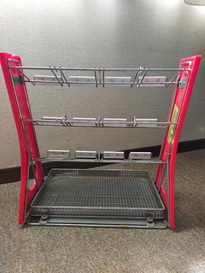 ロッテガム陳列棚　什器 　ディスプレイケース　レトロ