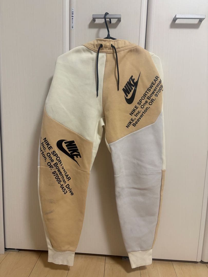 NIKE TECH FLEECE Sサイズ ベージュ セットアップ