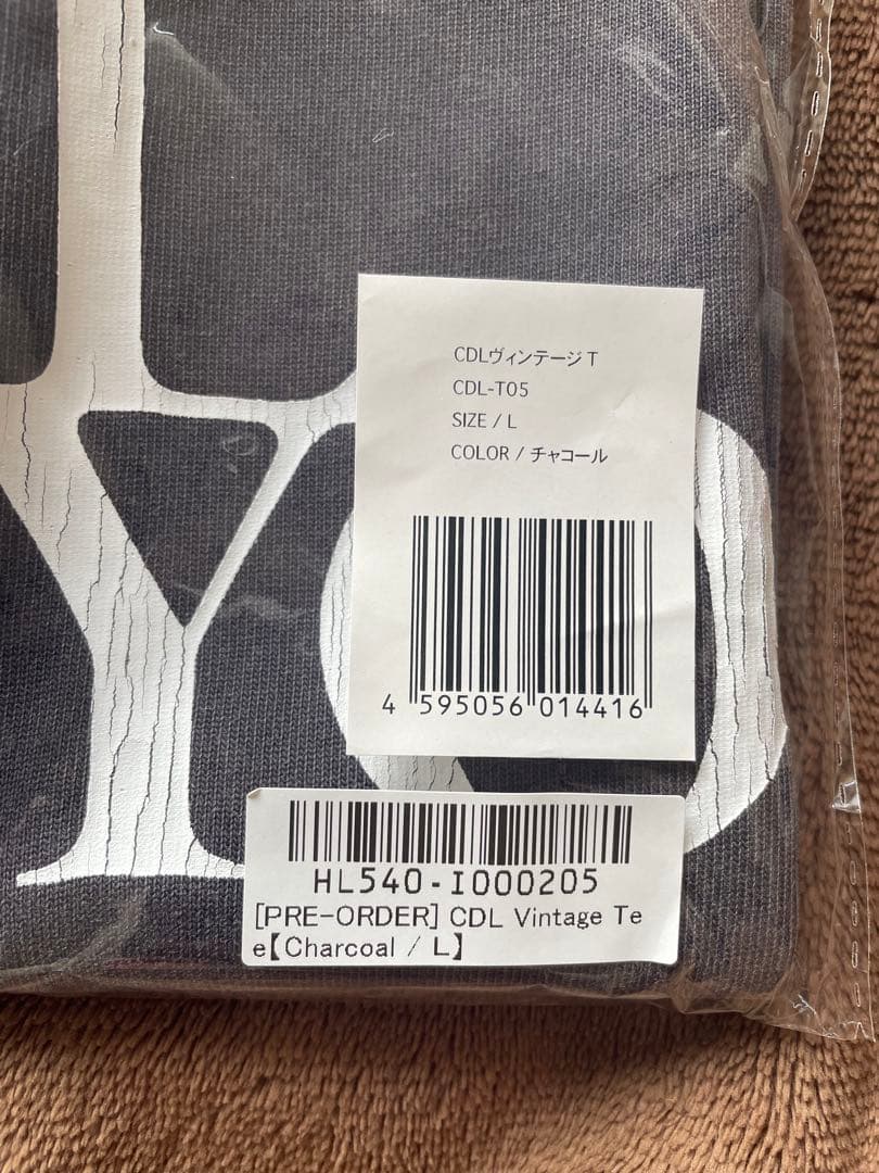 ミュージシャン CDL TOKYO vintage Tee L size