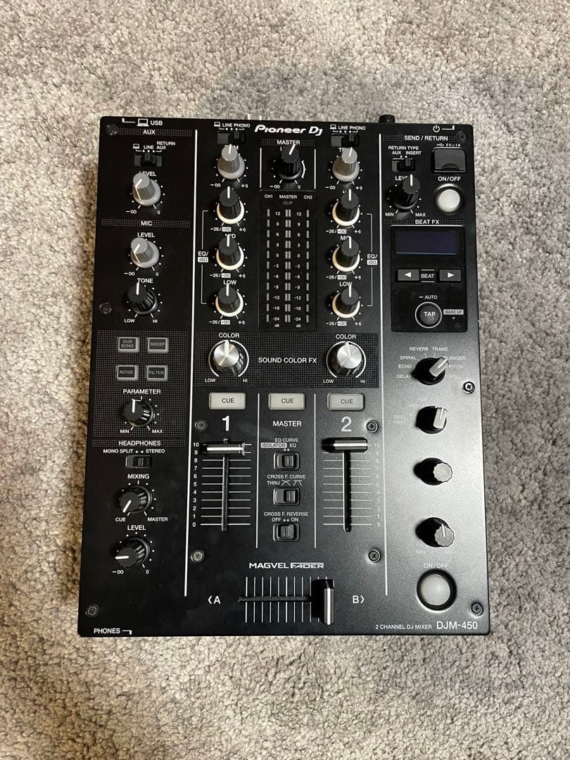 極美品 Pioneer DJ DJM-450 DJミキサー 23年製 パイオニア