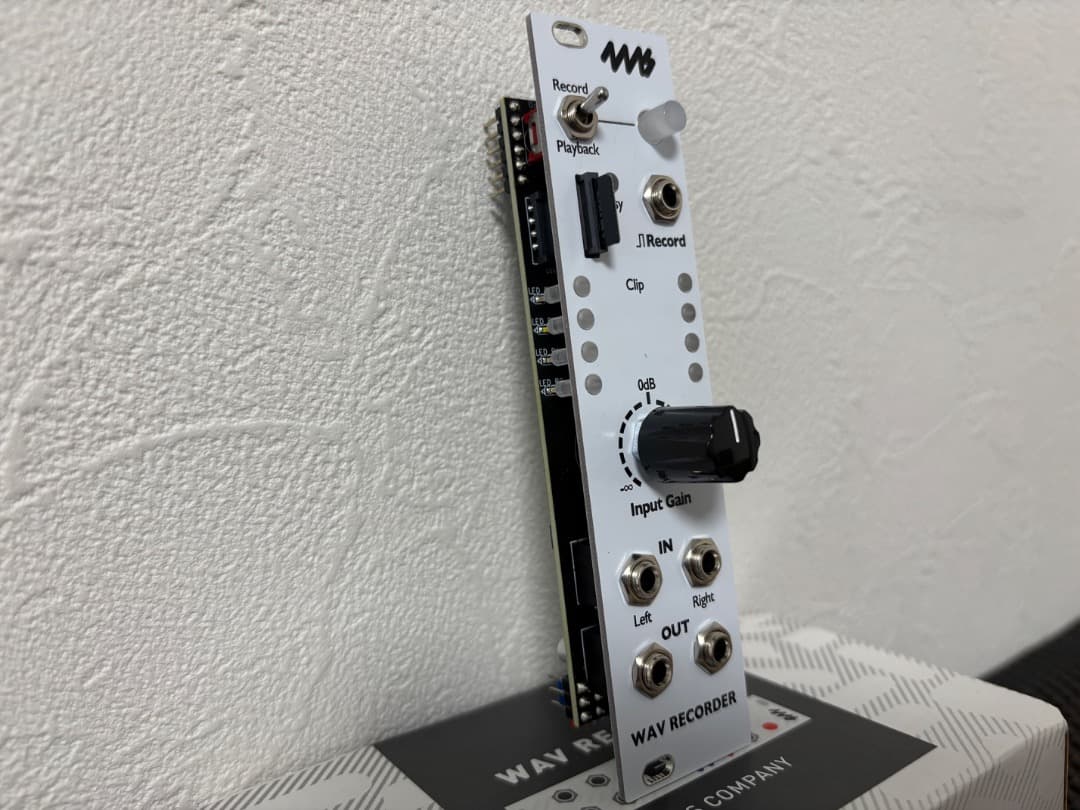 4ms WAV Recorder ユーロラック モジュラーシンセ