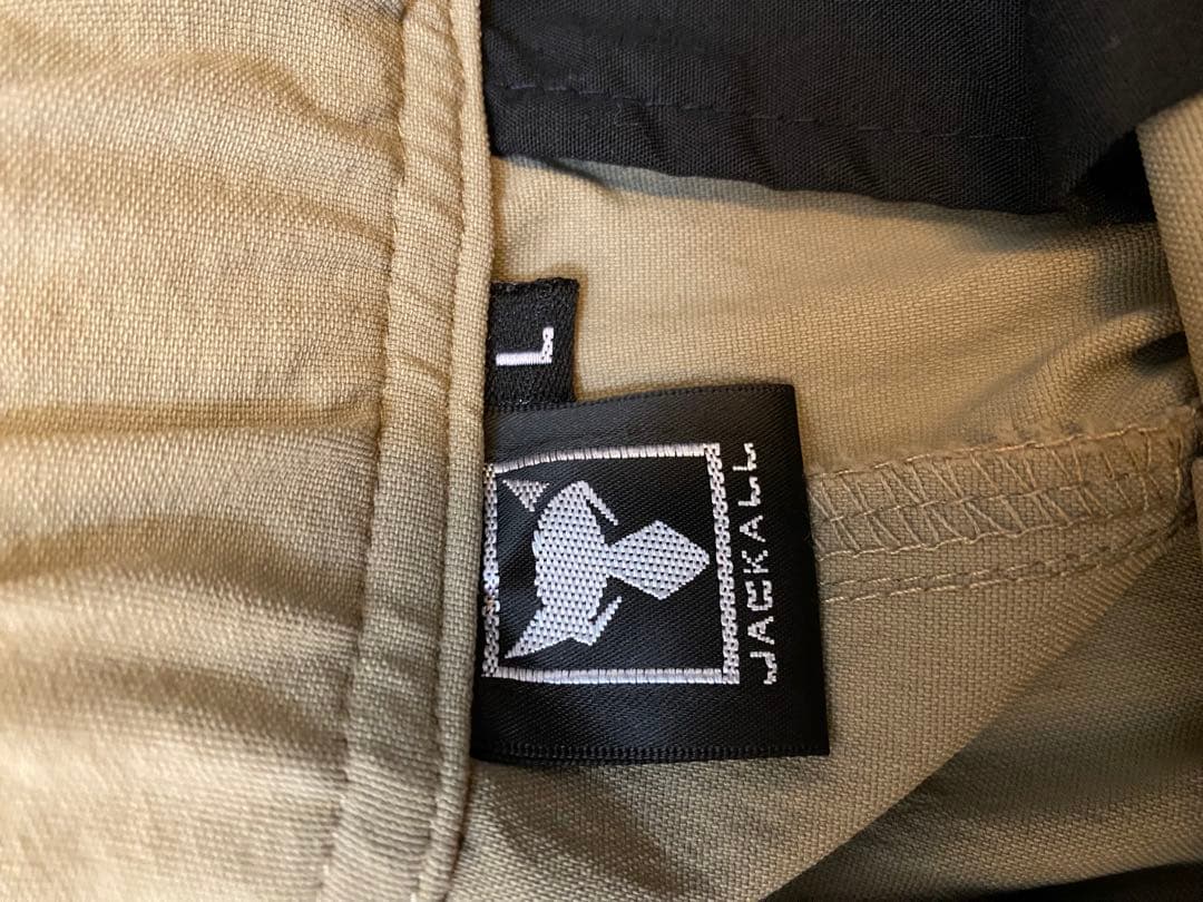 JACKALL ハイストレッチラギッドパンツ ベージュ L ジャッカル