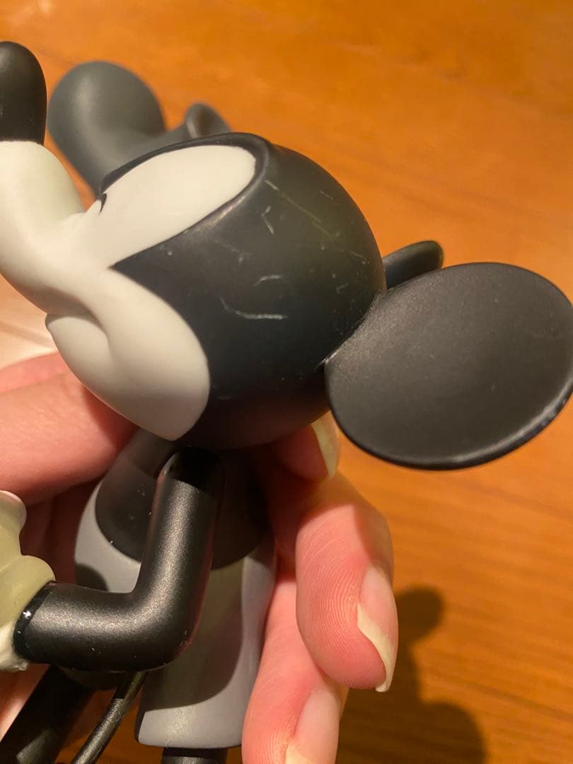 ディズニーxRoenメディコムトイVCD ミッキーマウス モノクロ　Ver.