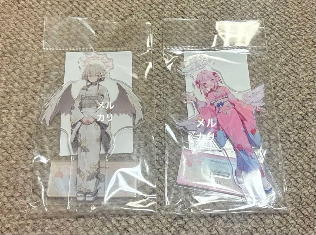 【未開封】ブルアカ ナギサ＆ミカ ぬいぐるみ＋アクスタセット