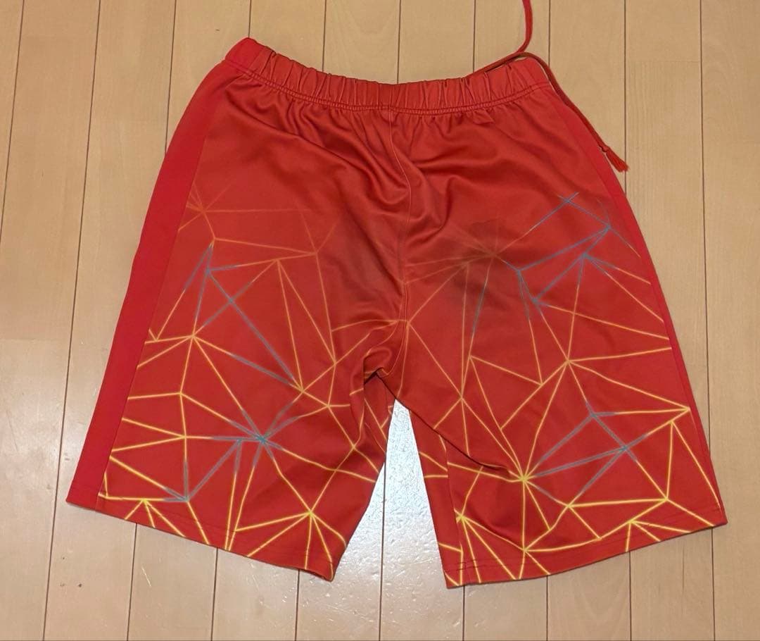 YONEX 幾何学模様 レッドパンツ L レア