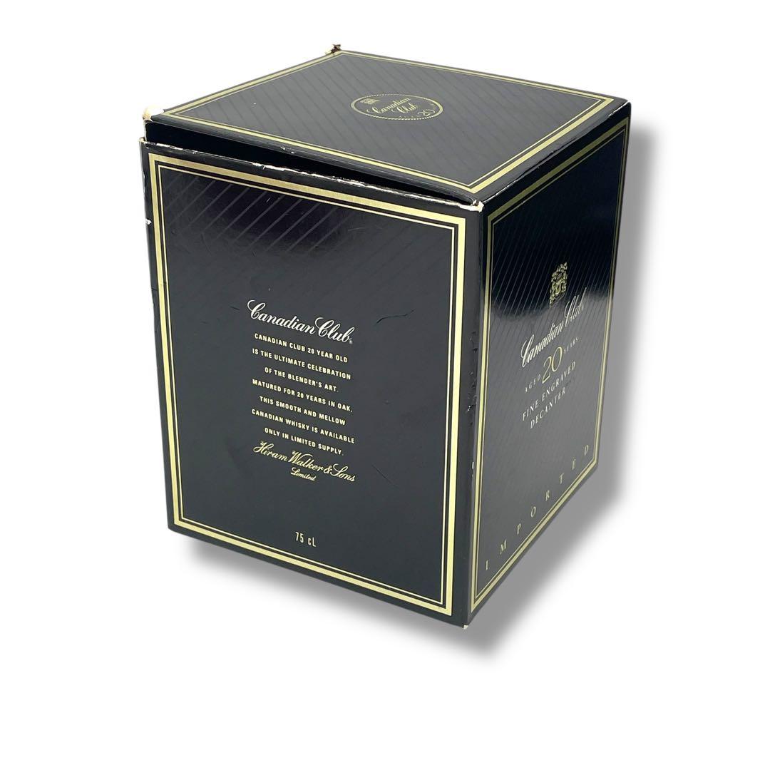 【未開栓】Canadian Club 20年 デキャンタ/750ml