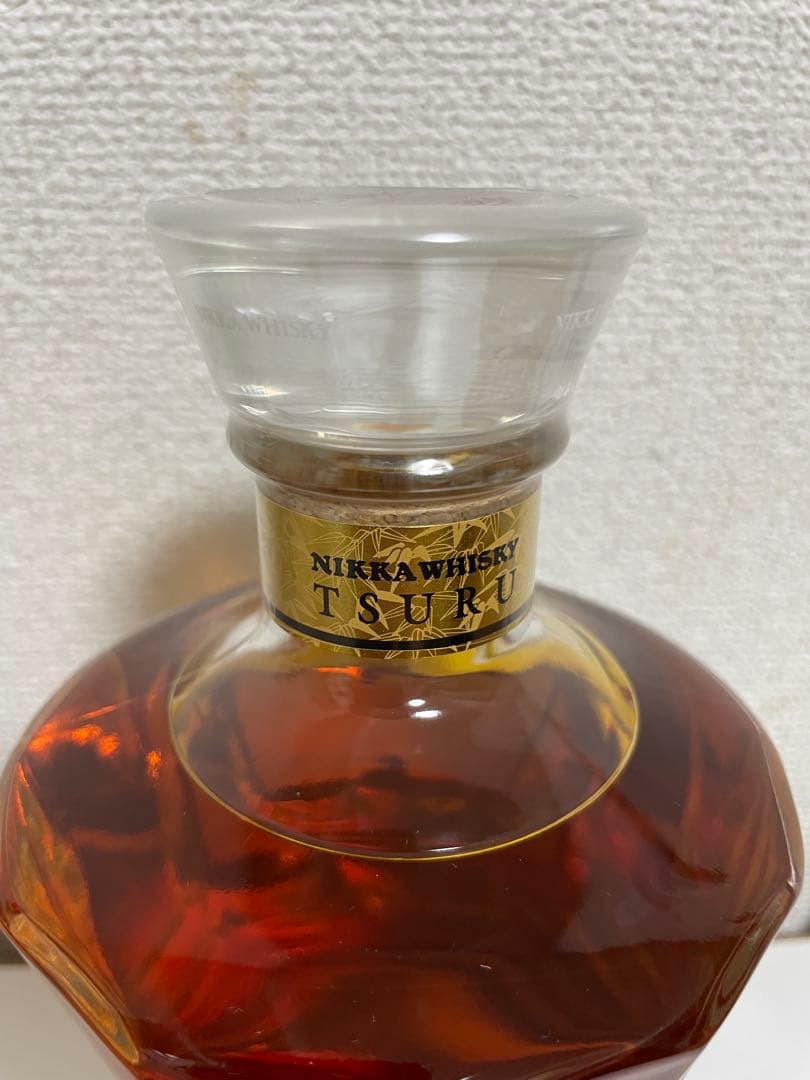 値段交渉可　 ニッカウイスキー 鶴　新品未開封　カートン付き