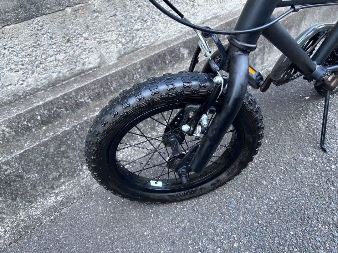 子供用自転車　14インチ BMX 補助輪有り