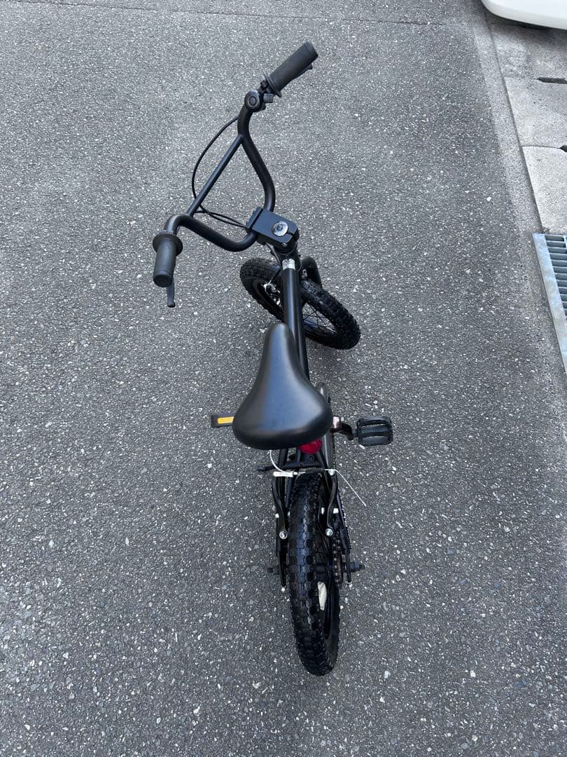 子供用自転車　14インチ BMX 補助輪有り