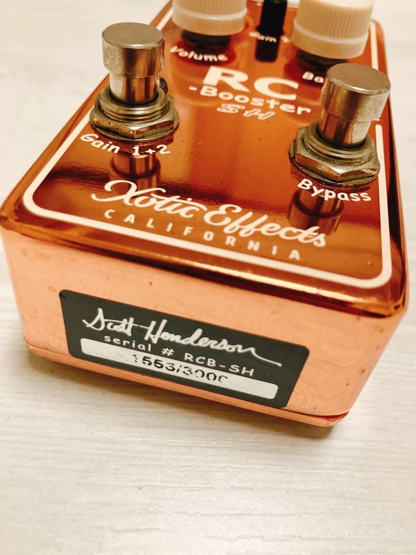 【特典有】Xotic Effects RC-Booster SH 限定品