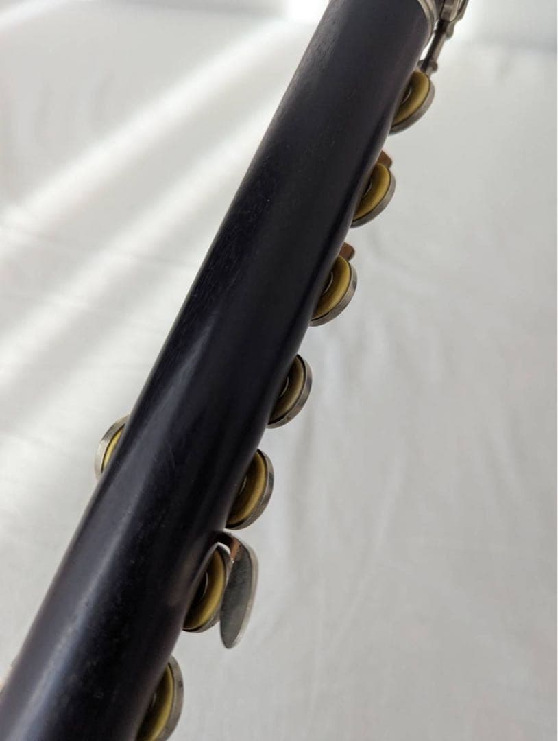 木製フルート　フランス　アンティーク