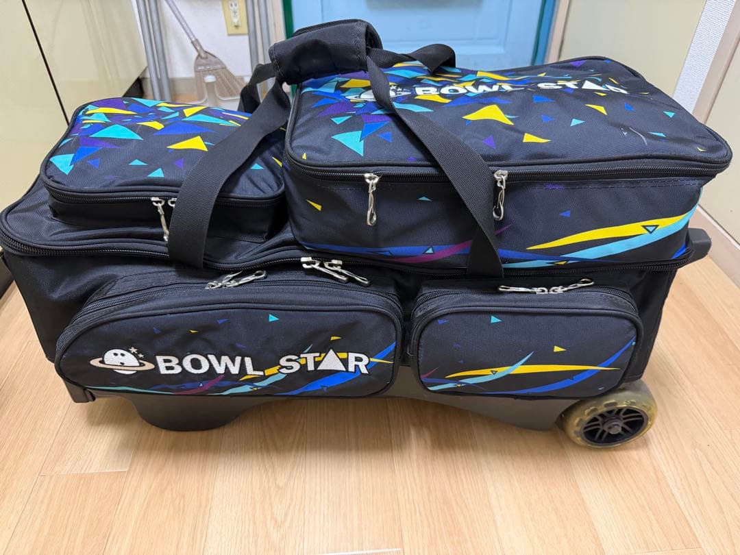 BOWLSTAR 3ボールローラーキャリーバッグ オマケあり。
